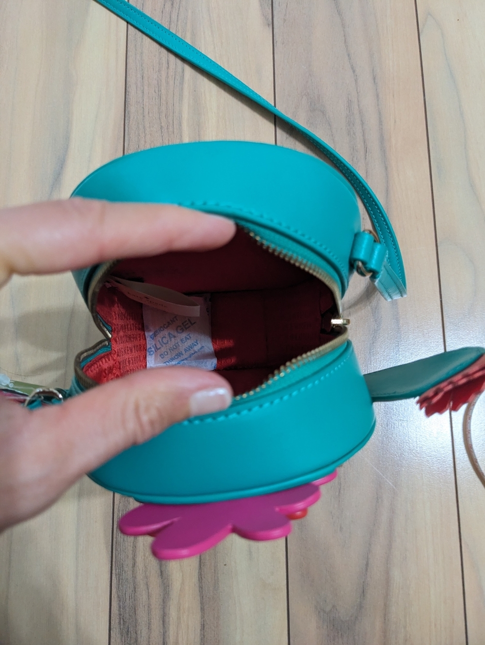 NWT! Kate Spade New York New Horizons Lizard Cactus Crossbody Bag - Picture 16 of 16